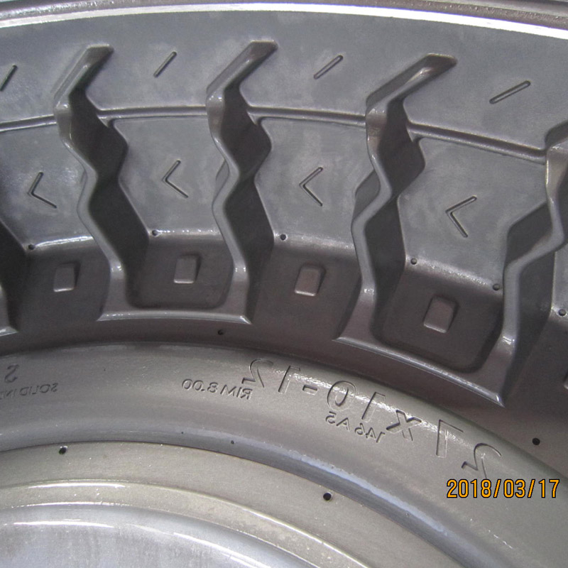 27x10-12 Solid Tyre Mold